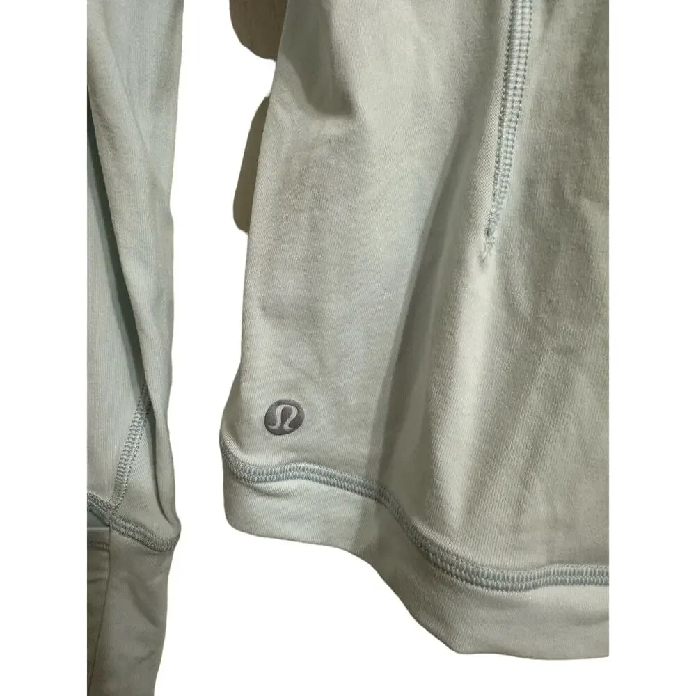 Lululemon Its Rulu Run‎ Long Sleeve Shirt Delicate Mint size 6 $88